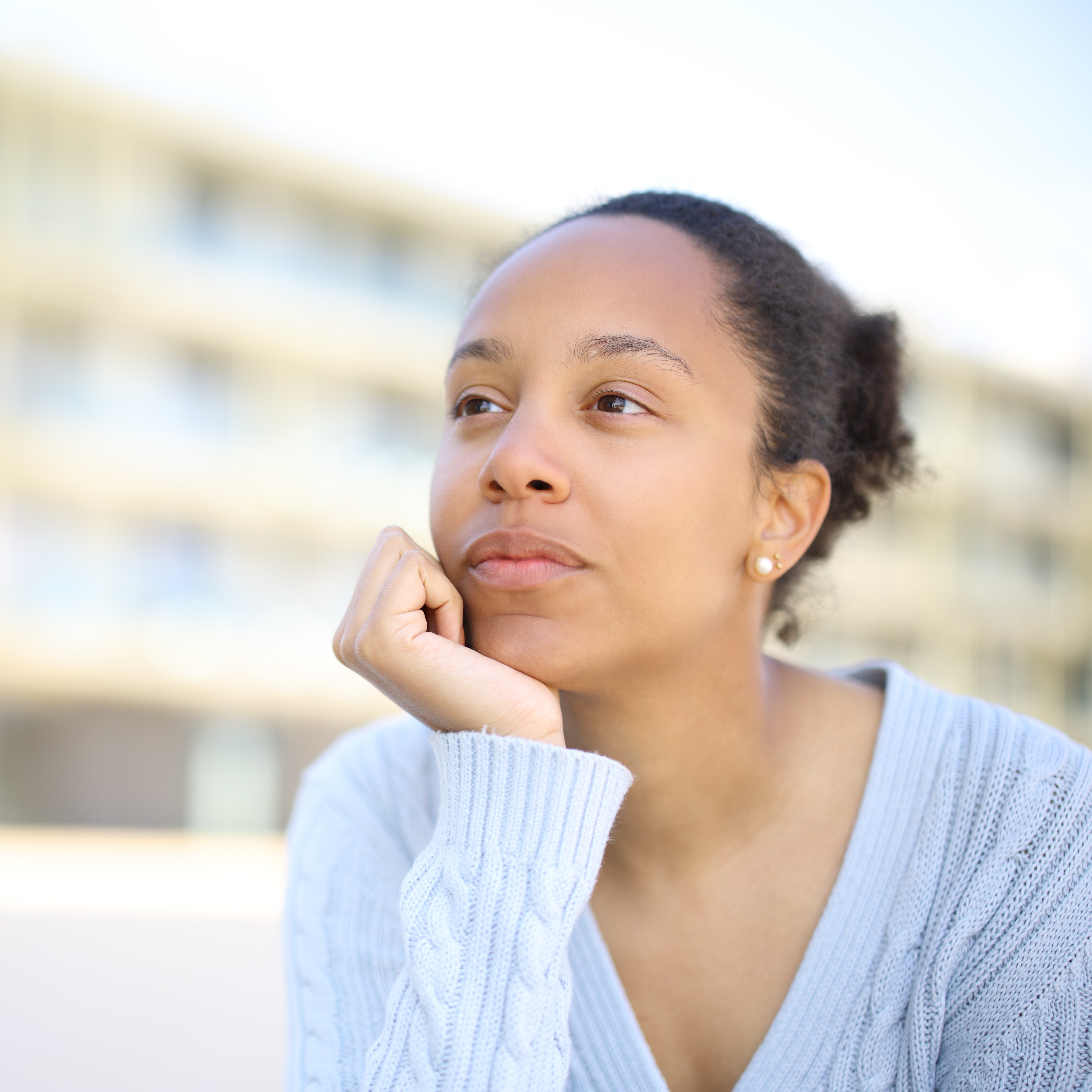 Woman contacting Bridgehaven Pregnancy Support Center to get Abortion Pill Information in Cedar Rapids, Iowa